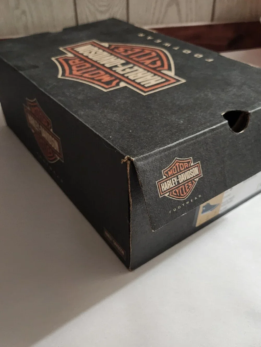 New Mens Harley Davidson Baxter High Top Sneaker Skull Sz 8